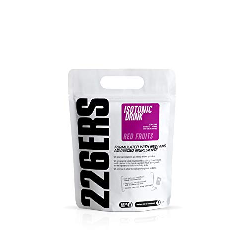 226ERS Isotonic Drink, Electrolitos para Recuperar Sales Minerales, Frutos Rojos - 500 gr