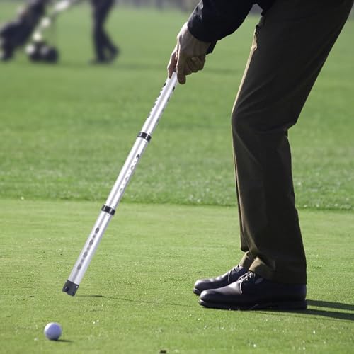 Aznever Ball-Retriever-Werkzeug Golf,Golfball-Retriever - Metall-Golfballsammler-Aufnahmegerät - Kompaktes Golfballrohr-Golfwerkzeug-Zubehör Für Golfanfänger