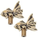 Beauté et facilité d'entretien : les petites poignées de tiroir en laiton antique lisse sont faciles à nettoyer et à entretenir, préservant ainsi l'éclat de leur aspect antique et de leur finition dorée. poignées de tiroir style antique pour commode