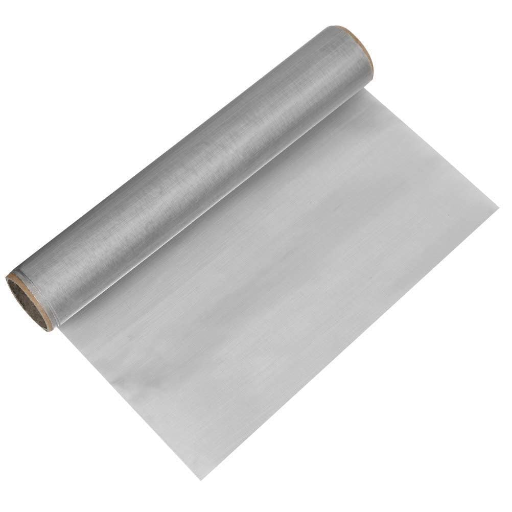 Stainless Steel 304 Woven Wire Mesh Sheet 200 Mesh 12 x 36 Inch (30 x 90 cm) Fine Metal Screen with 1mm Hole Rat Mesh, Insect, Mosquito Jali, Window Screen, Cabinet & Ventilation-image-16