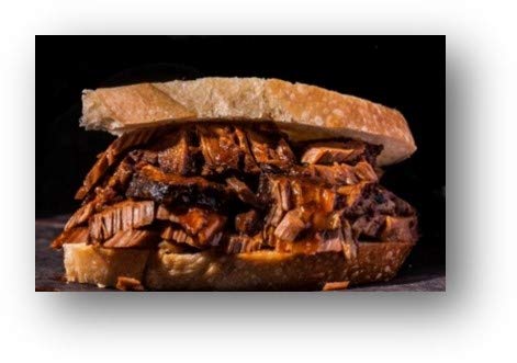 Fully Cooked Shredded Beef Brisket 2 lb (Pack of 12)