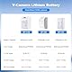 VILTROX BP-V50 V Mount Akku Battery Mini V Lock mit LCD-Anzeige,Dual D-Tap&USB Output 50Wh/14.8V,Weiß Mini V Lock Akku in Camcordern,Kameras,LED-Lampen,Monitoren,MacBooks und Smartphones
