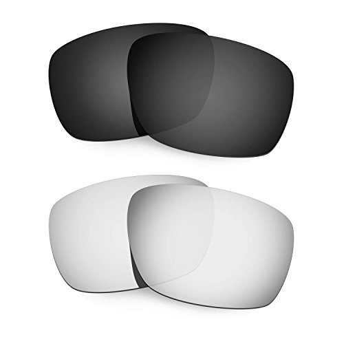Lentilles rechange Oakley Tinfoil Carbon finition noir titane premium