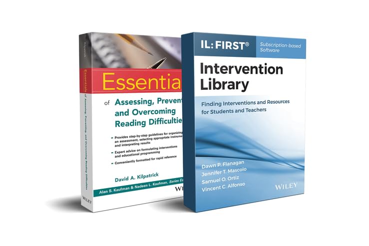 Essentials of Assessing, Preventing, and Overcoming Reading Difficulties, with Intervention Library (FIRST) v1.0 Access Card Set (Essentials of Psychological Assessment)