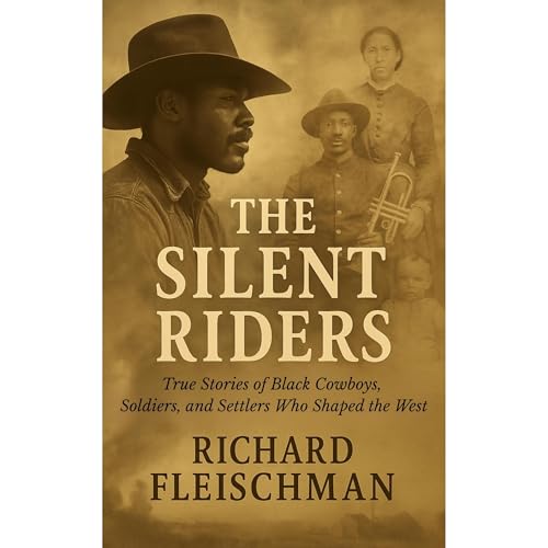 The Silent Riders Audiolibro Por Richard Fleischman arte de portada