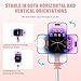 Selfie Stick with Rechargable Remote & Light (1PC), Tripod for iPhone, Cell Phone Stand for Video Recording, Portable Travel Essentials Smartphone Mount Holder, Extendable Vlogging Filming Accessories