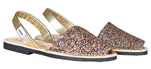 Image of Norkinas Women's Flat, Handmade, Eco-Friendly Avarcas