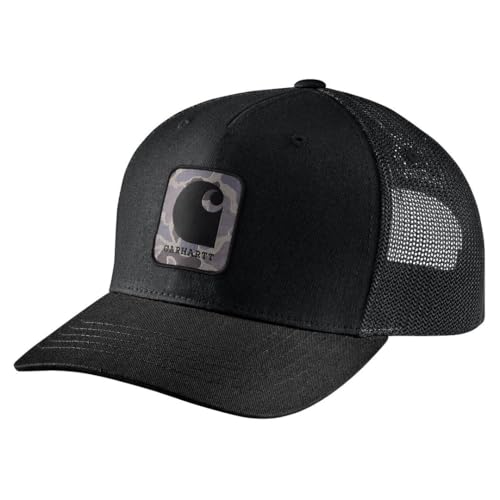 Carhartt Men's Rugged Flex Twill Mesh-Back Camo Patch Cap