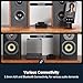 Mini Bluetooth Amplifier for Speakers, Stereo (50WX2)/Mono (100W)/Dual Mode (100WX2) Audio Amp, AUX and Bluetooth Inputs up to 20m, Bass Amplifiers for Passive Loudspeakers/Bass Shakers
