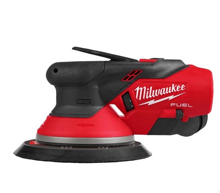 Milwaukee Electric - Lijadora orbital aleatoria M12 Fuel 6 3/16 desnuda a