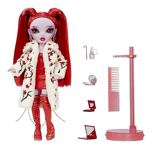 Rainbow High Shadow High Series 3 - Rosie Redwood - Red Fashion Doll - Fashionable Outfit, Extra Long Hair and More than 10 Colourful Play Accessories - Ideal for Children from 4-12 Years and