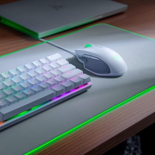 Miniatura 6 de Razer Goliathus Extended Chroma - Alfombrilla de ratón (compatible con Synapse 3, base de goma antideslizante, sujeción de cables, 255 x 355 x 3 mm) Mercury