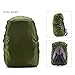 SmarTopus Waterproof Backpack Rain Cover, 100% Waterproof Outdoor Backpack Pack Cover for Hiking, Camping, Biking, Outdoor Activities, Traveling, Wear-Resisting and Durable, 35L Green