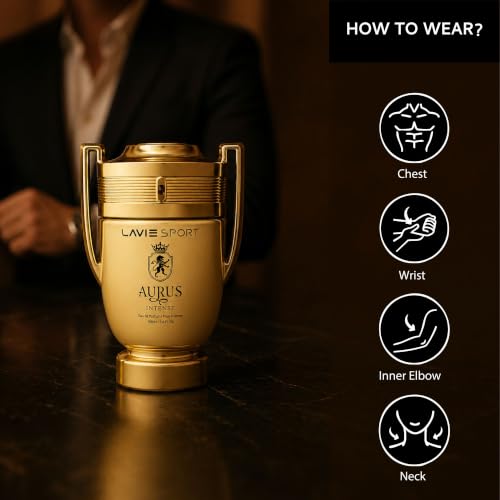 Image of Lavie Sport Aurus Intense Eau De Parfum | Luxury Collection 100ml Perfume | Perfume for Men