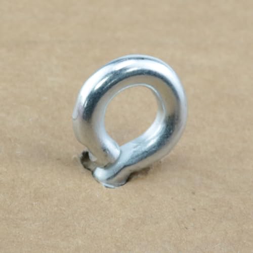 Image of yukata 1 /4 inchx 2 inch Female Threaded Machine with Nut Shoulder Lifting Ring Bolts Hook Screw Eye Bolt Lifting Ring Screw Threaded Bolt Marine Expansion Grade 8Set