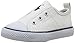 Polo Ralph Lauren Kids Ryland White Canvas Withnavy PP Slip-On, bianco (Infradito colorati estivi, con finte perline), 37 EU