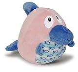 Animaux de bain dauphin 12 cm Nici 39270 Bain Peluche Dauphin à Motifs, 12 cm, Rose Clair