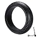 GYL Solid Tires 8 Inch Front Rear Solid Tire Replacement for Ninebot ES1 ES2 ES3 ES4 Electric Scooter Wheel Replacement, black-two