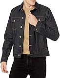 Tejido cómodo Armani Exchange Allover Denim Jacket Chaqueta, Indigo Azul Vaquero, S para Hombre