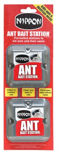 ZYBUX - Ant Killer Bait Station Destroys Ants and their Nests | Traps used Indoors & Outdoors for Homes & Garden | Strongest Ant Control System - Clean and Easy to Use, Creates No Mess