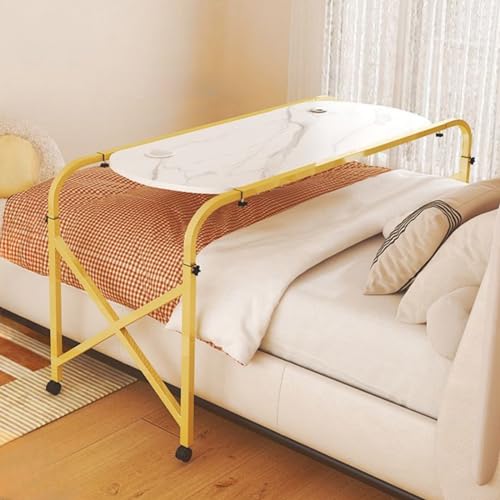 Table de lit mobile à roulettes pour ne plus surchauffer votre PC