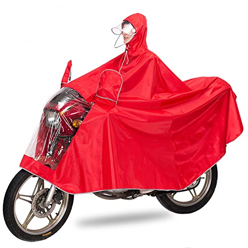 Poncho impermeable para ciclismo unisex con capucha miniatura 1