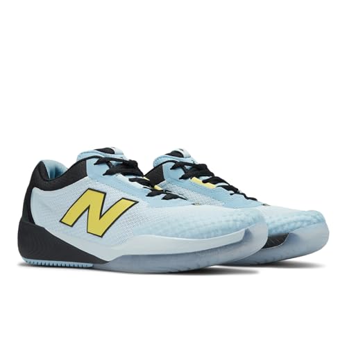 New Balance Women's FuelCell 996 V6 Tennis Shoe, Quarry Blue/Black/Firefly, 8.5 M