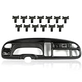 GRAND ORANGE Dash Board Bezel Cover Instrument W/Vents Compatible with 1998-2001 Dodge Ram 1500 /Fit 1998-2002 Dodge Ram 2500,3500 2-1/2 Inch Lip Black Dashboard Part Bezel 5GK51DX9AA