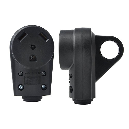 Leisure Cords 30 Amp Female Rv Receptacle Plug Electrical Plug Adapter With Handle (30-Amp Female) #TOP8