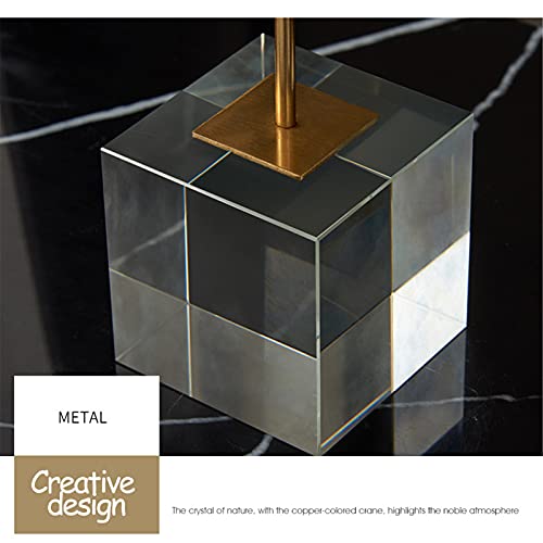 QULONG Moderne metalen Lotus blad ornamenten, ronde Home Desktop Decoratie, Sculpturen voor woonkamer Moderne koperen kleur galvaniseren draad tekening veranda, 53x19cm - Afbeelding 7