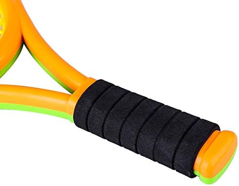 RuiyiF Youngsters Tennis Racket Set with Ball, Plastic Tennis Racquet for Kids Outside Toys for Toddlers Age 3-5 5 41ZX GK0mNL. AC