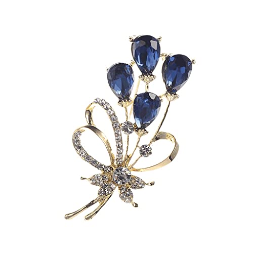 Broche crystal corsage rhingestone pour habiller une robe ou un vêtement