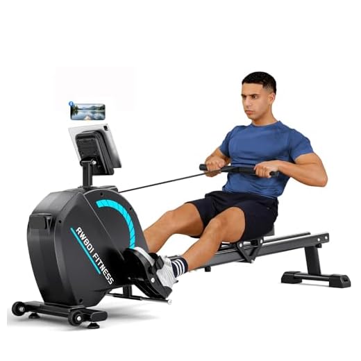 Dripex Dual Slide Magnetic Rowing Machine