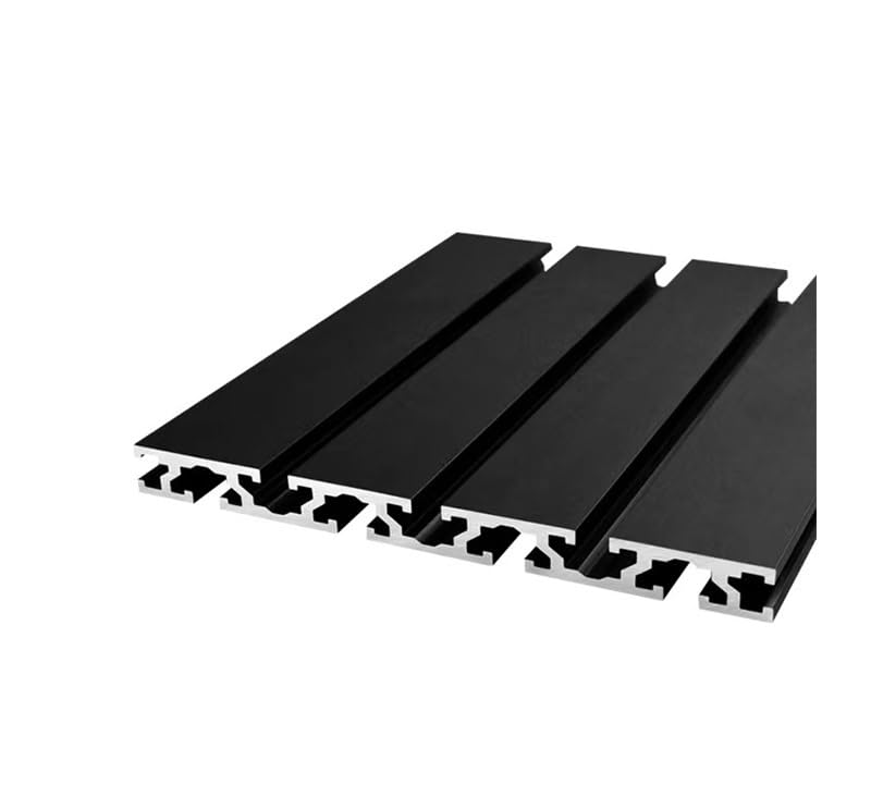 1 sztuk 15180 czarny profil aluminiowy wytłaczanie części CNC anodowana szyna liniowa dla majsterkowiczów drukarka 3D długość stołu warsztatowego 100-1000mm(280MM)