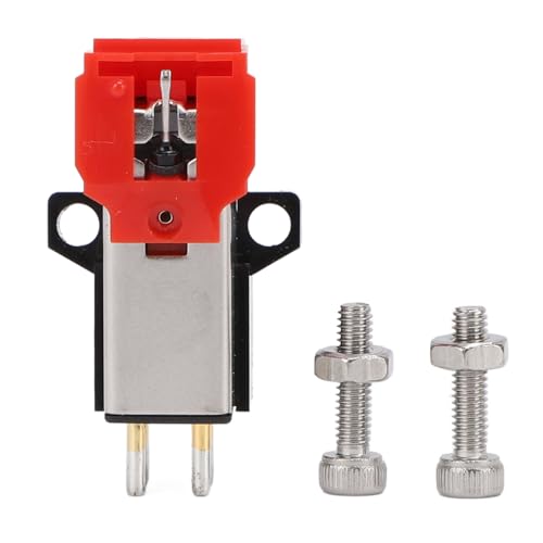 Dual Magnet AT91R Replacement Part for LP3 Phonograph, 3300ohms Coil Impedance, 20° Vertical Tracking Angle, 0.6mil, 20 20000Hz 