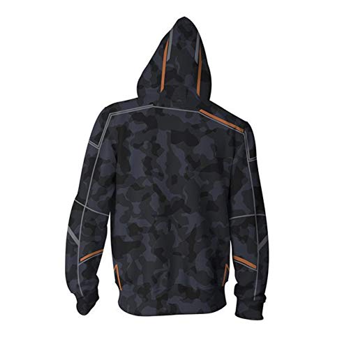 Image of 3D Captain Fashion Cosplay Hoodie Jacket