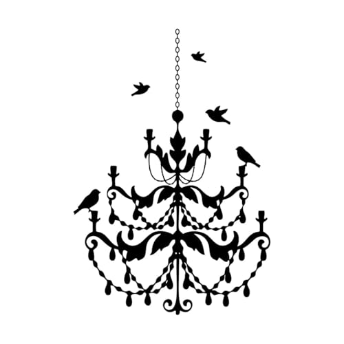 Lámpara colgante de cocina con pájaro