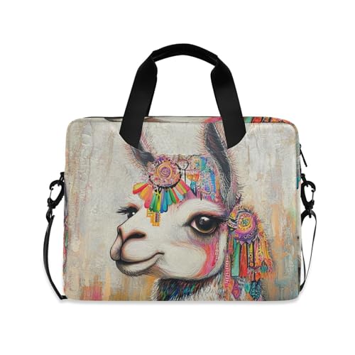 Funda para portátil Boho Llama, 13-15.6 pulgadas miniatura 1