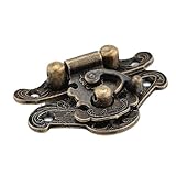 Queste chiusure vintage sono facili e veloci da installare e non richiedono strumenti complicati, quindi puoi fissarle rapidamente e facilmente a portagioielli e mobili.