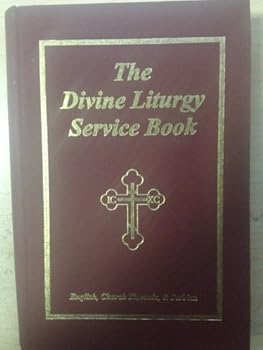 Hardcover The Divine Liturgy Service Book