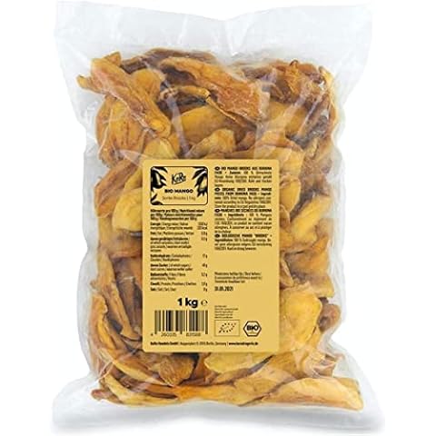 KoRo - Getrocknete Bio Mangostreifen Sorte Brooks 1 kg Cover