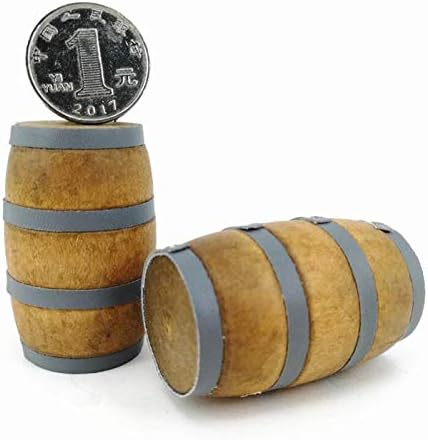 Miniatura 7 de EatingBiting 1:12 - Juego de 3 tazas de cerveza para casa de Navidad, barril de cerveza, barril de cerveza, barril de cerveza, juego de 3 piezas (1