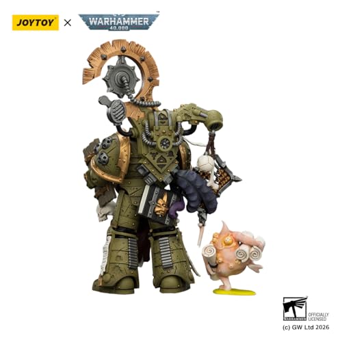 Image of JOYTOY Warhammer 40k Death Guard Tallyman 1 /18 Action Figure
