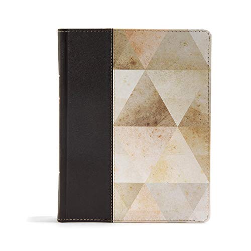 CSB Notetaking Bible, Brown LeatherTouch-Over-Board, Black Letter, Wide Margins, Journaling Space, Single-Column, Reading Plan, Easy-to-Read Bible Serif Type