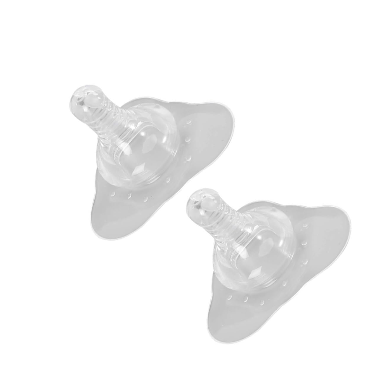 2Pcs Silicone Nipples Protector Breastfeeding Safe Food Grade Shield Covers Designed for Inset Nipples Easy to Clean Nursing Shields