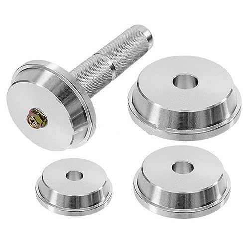 SOESFOUFU Bushing Bearing Race Tool 10pcs Aluminum Removal Installer Machined Construction for Durability