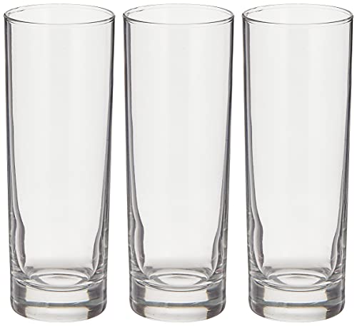 Bormioli Rocco Bicchiere da Longdrink Modello Tumbler 30.5 Cl Cortina in Vetro By Confezione da 3Pz