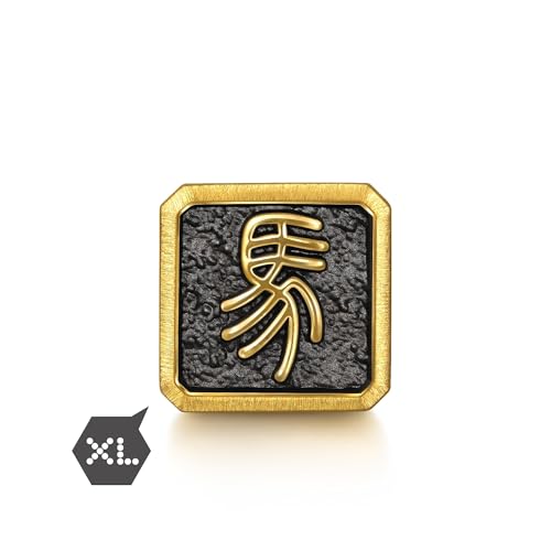 Image of CHOW SANG SANG 999 Gold Charme Chinese Zodiac Charm Bracelet for Men 19cm