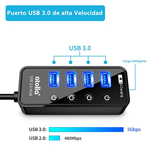 Periféricos, Electronics hub usb 3.0 steren Marca atolla (2)