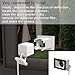 Teccle 2 Pack Angled Window Mount for Wyze Cam V4 Cam V3, Tilt Angle Through Windows Glass Surfaces Use Cam v4 and v3 No Indoor Reflections